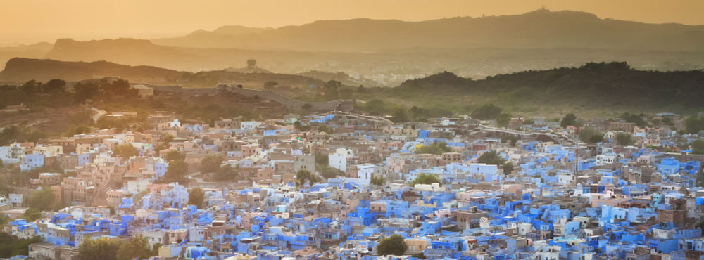 The Blue City  - India